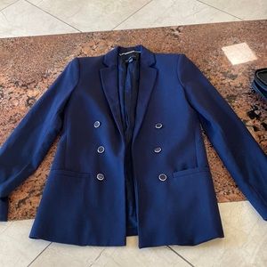 Mango navy blue blazer